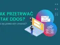 Jak przetrwać atak DDoS? Grafika pokazuje, jak chronić się przed atakami, które mogą sparaliżować serwery.