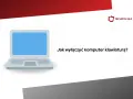Grafika z laptopem i tekstem "Jak wyłączyć komputer klawiaturą?". Dowiedz się, jak szybko zamknąć system.