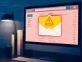 Komputer wyświetla ostrzeżenie o złośliwym oprogramowaniu w skrzynce e-mail. Uważaj na wirusy na komputerze!