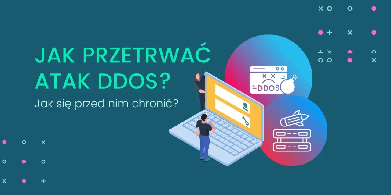 Jak przetrwać atak DDoS? Grafika pokazuje, jak chronić się przed atakami, które mogą sparaliżować serwery.